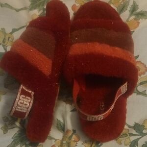 EUC UGG Fluff Yeah Slippers